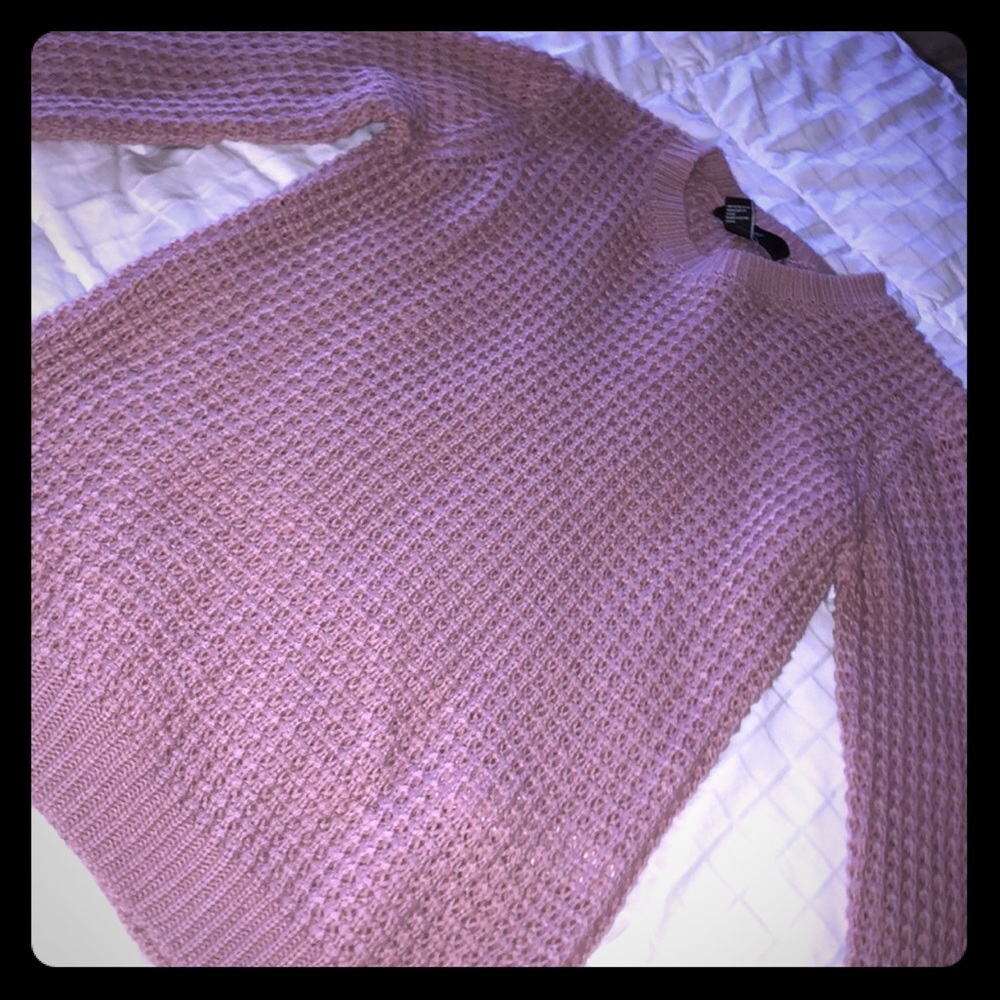 Salmon Knit Sweater